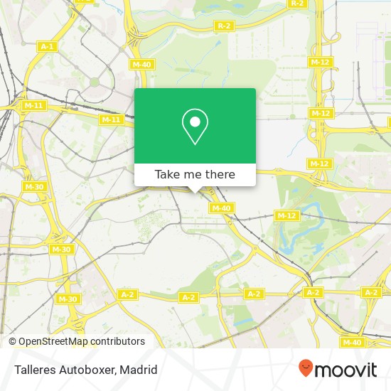 Talleres Autoboxer map