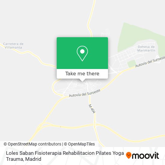 Loles Saban Fisioterapia Rehabilitacion Pilates Yoga Trauma map