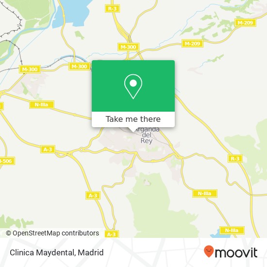 mapa Clinica Maydental