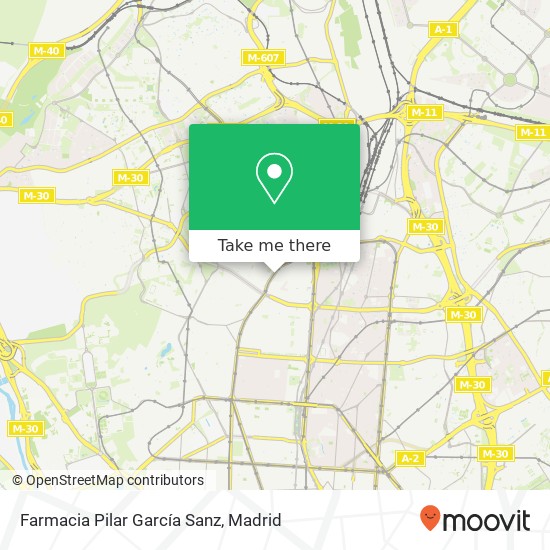 Farmacia Pilar García Sanz map