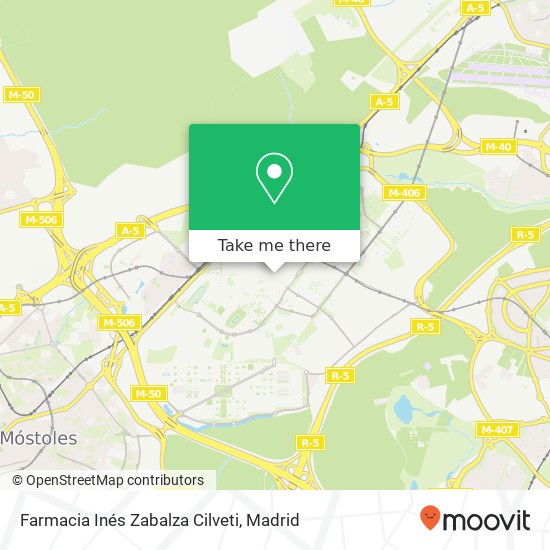 Farmacia Inés Zabalza Cilveti map