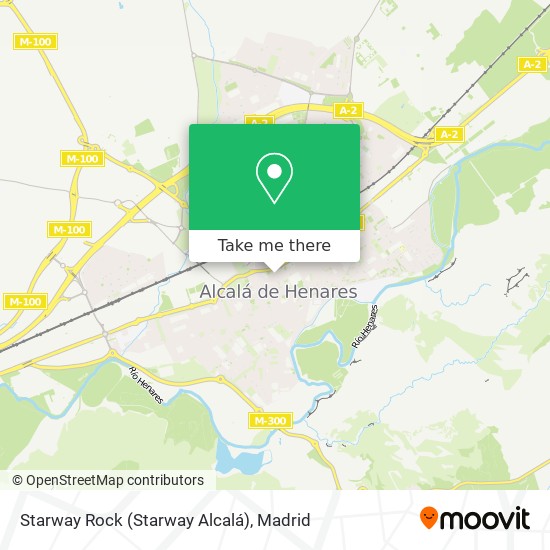 Starway Rock (Starway Alcalá) map