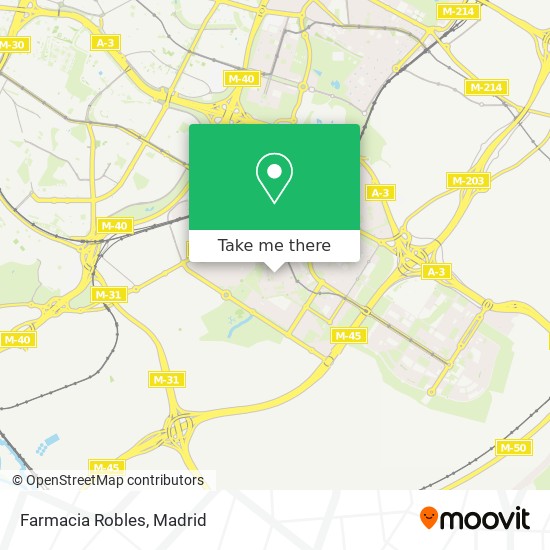 Farmacia Robles map