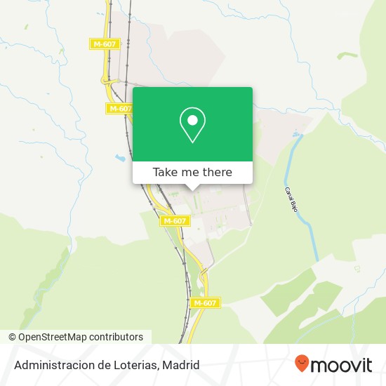 Administracion de Loterias map