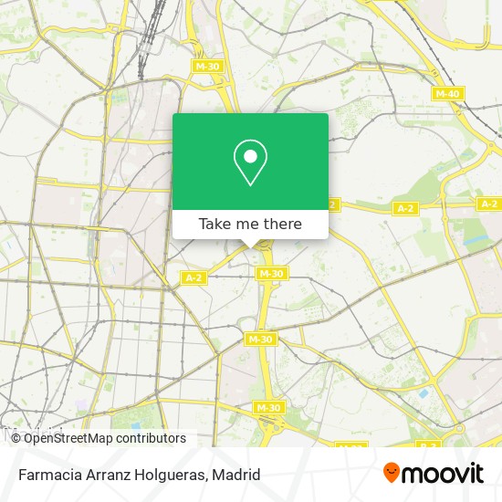 Farmacia Arranz Holgueras map