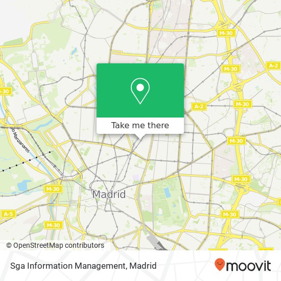 Sga Information Management map