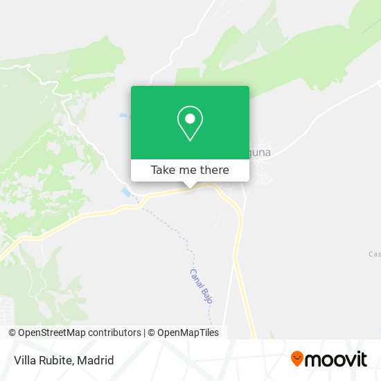 Villa Rubite map