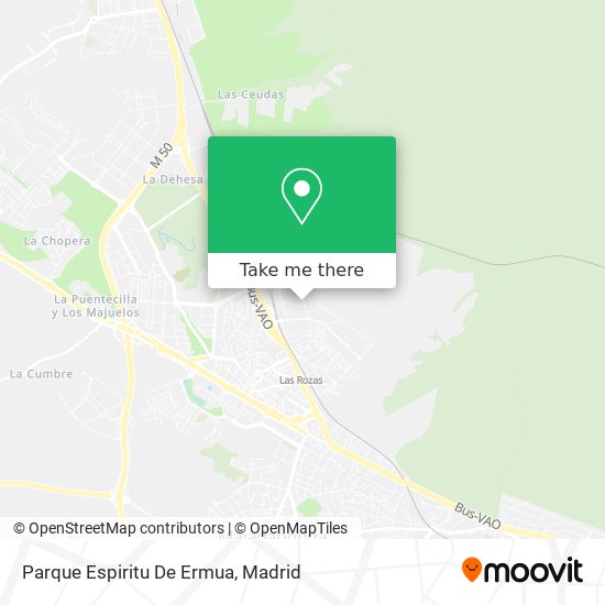 Parque Espiritu De Ermua map