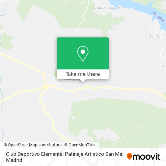 Club Deportivo Elemental Patinaje Artistico San Ma map