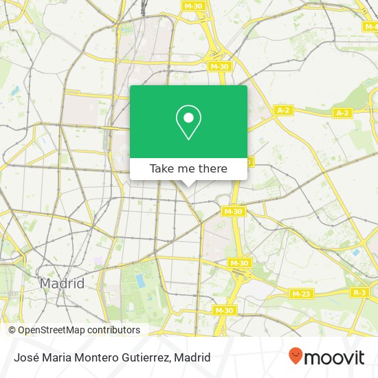 José Maria Montero Gutierrez map