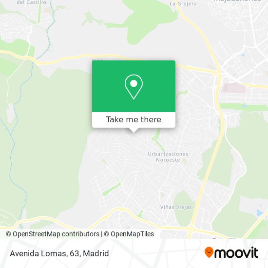 mapa Avenida Lomas, 63