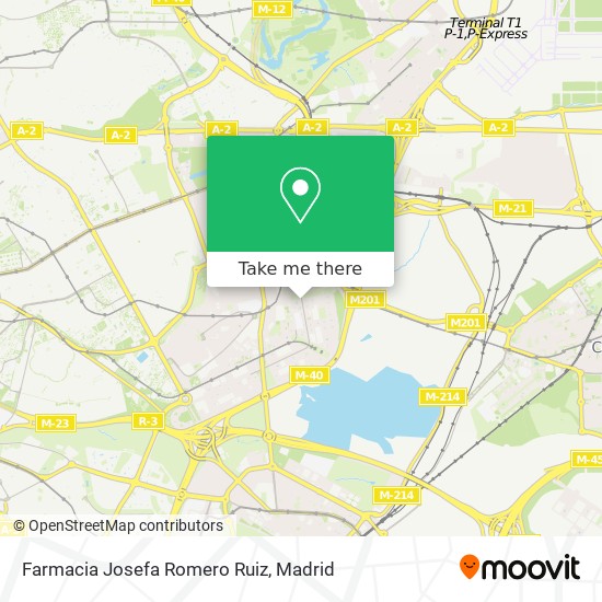 Farmacia Josefa Romero Ruiz map