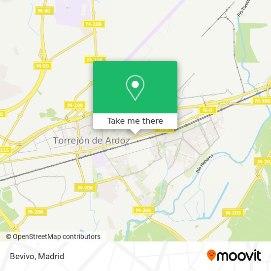 Bevivo map