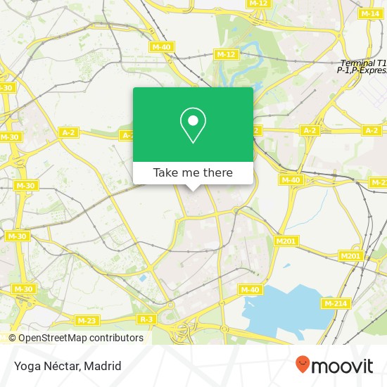 Yoga Néctar map