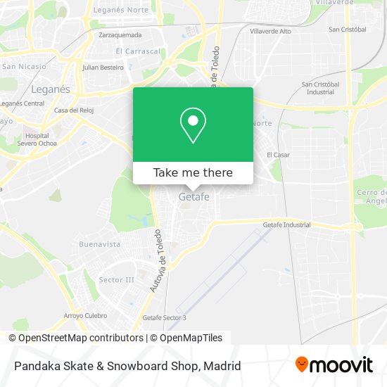 Pandaka Skate & Snowboard Shop map
