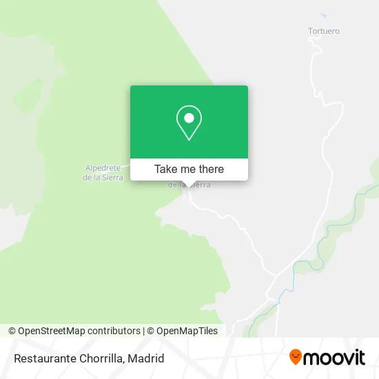 Restaurante Chorrilla map