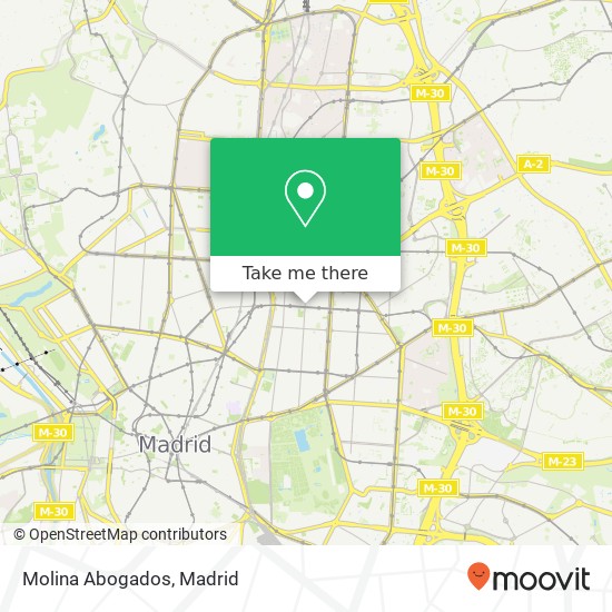 Molina Abogados map