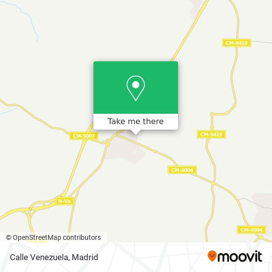 Calle Venezuela map