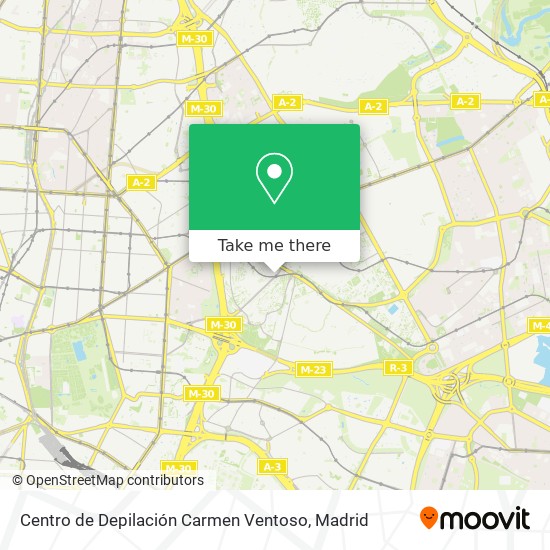 Centro de Depilación Carmen Ventoso map