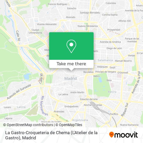 La Gastro-Croqueteria de Chema (L'Atelier de la Gastro) map