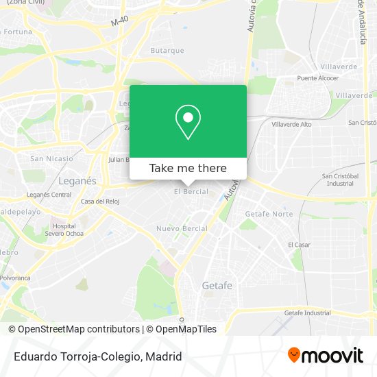 Eduardo Torroja-Colegio map