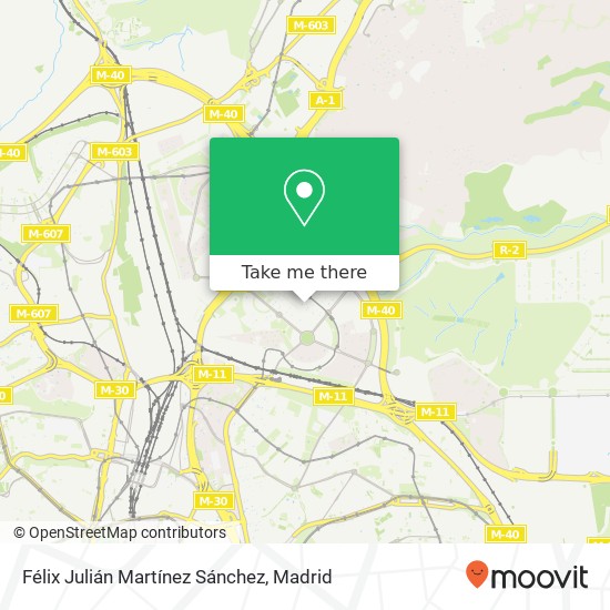 Félix Julián Martínez Sánchez map