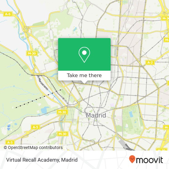 mapa Virtual Recall Academy