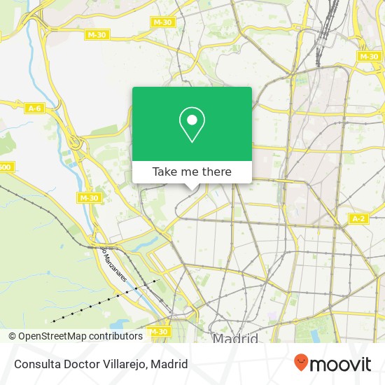 Consulta Doctor Villarejo map