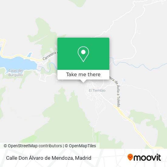 Calle Don Álvaro de Mendoza map