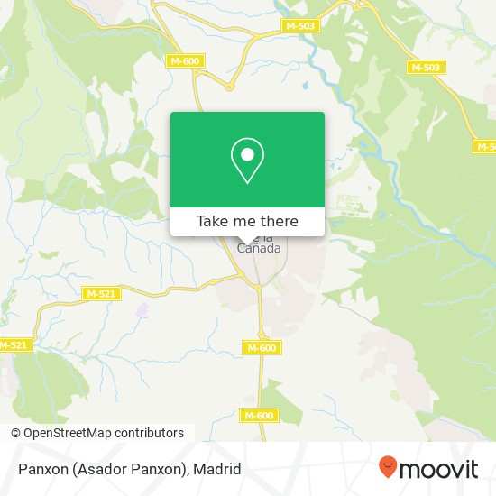 mapa Panxon (Asador Panxon)