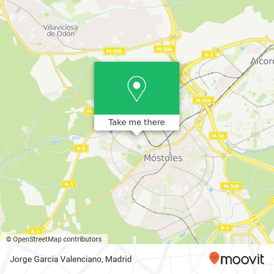 Jorge Garcia Valenciano map