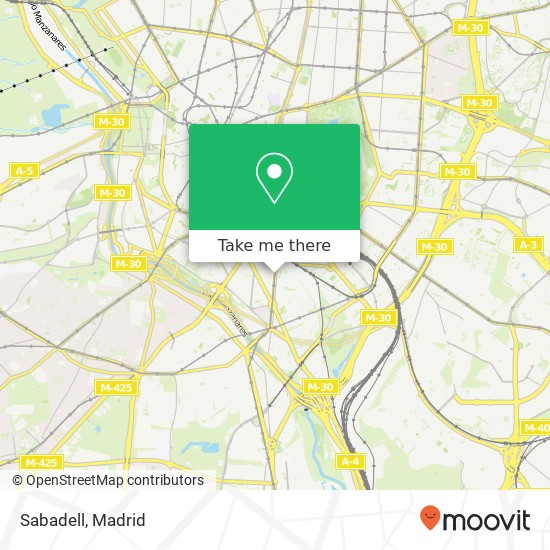 mapa Sabadell