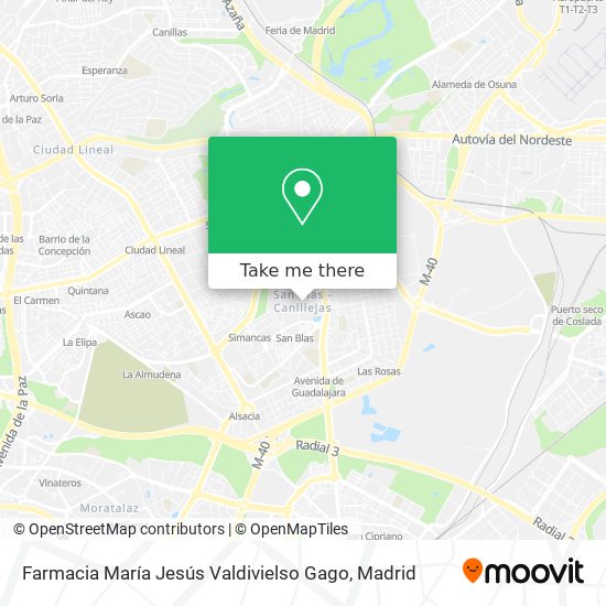 Farmacia María Jesús Valdivielso Gago map