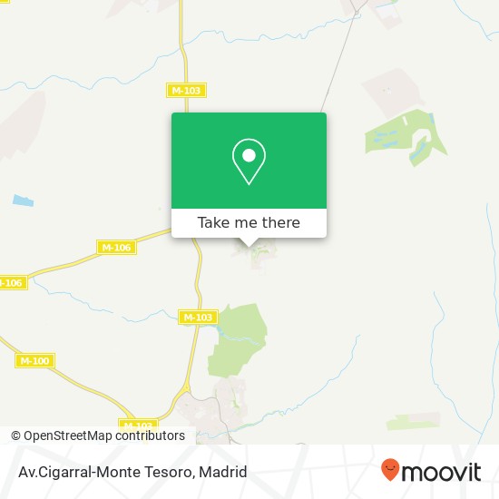 Av.Cigarral-Monte Tesoro map