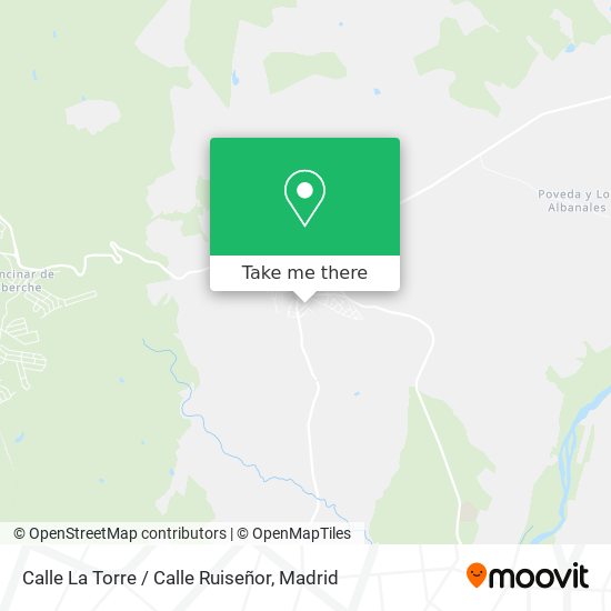 Calle La Torre / Calle Ruiseñor map