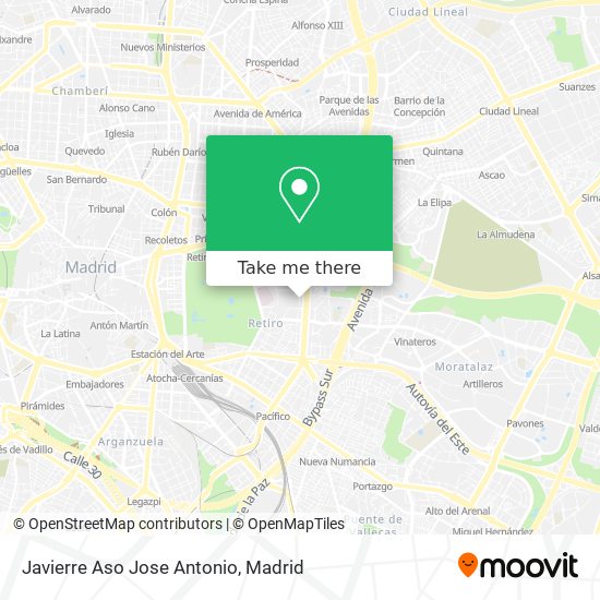 Javierre Aso Jose Antonio map