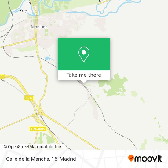 mapa Calle de la Mancha, 16