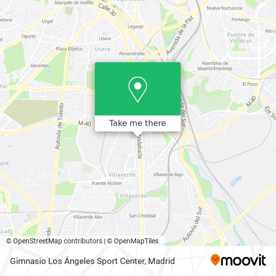 Gimnasio Los Ángeles Sport Center map