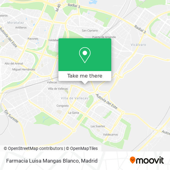 Farmacia Luisa Mangas Blanco map