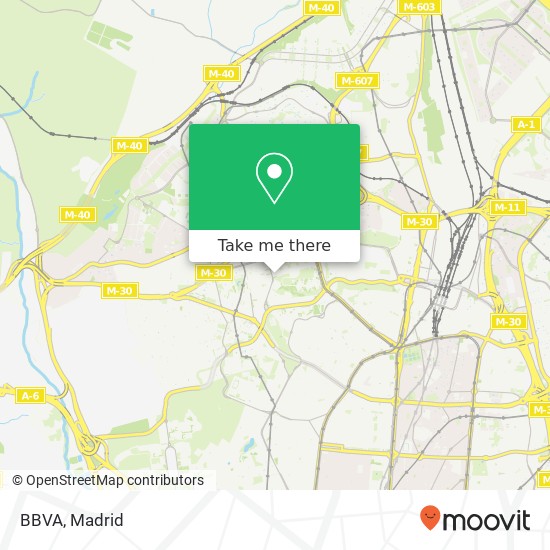 BBVA map