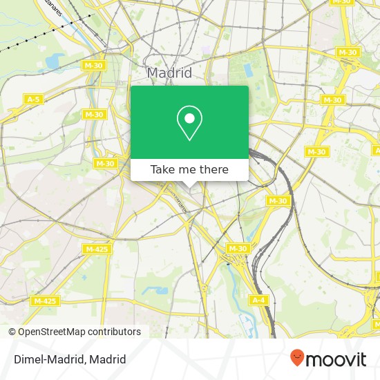 mapa Dimel-Madrid