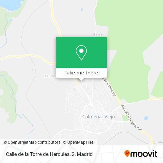 Calle de la Torre de Hercules, 2 map