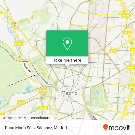 Rosa María Sáez Sánchez map