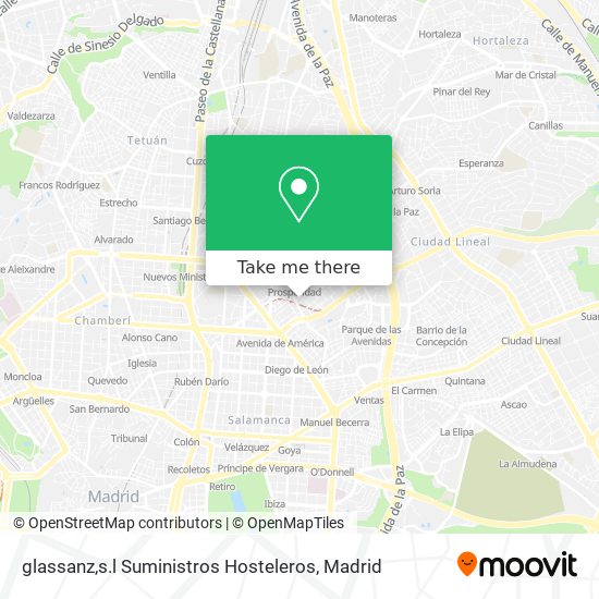 glassanz,s.l Suministros Hosteleros map