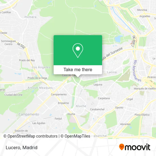 Lucero map