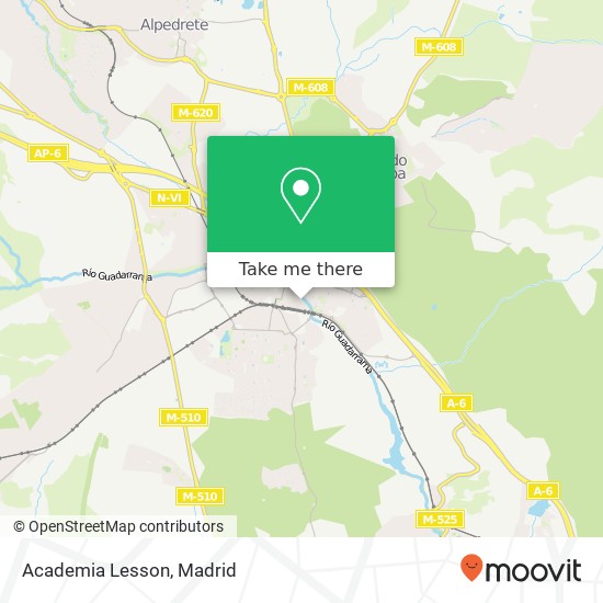 Academia Lesson map