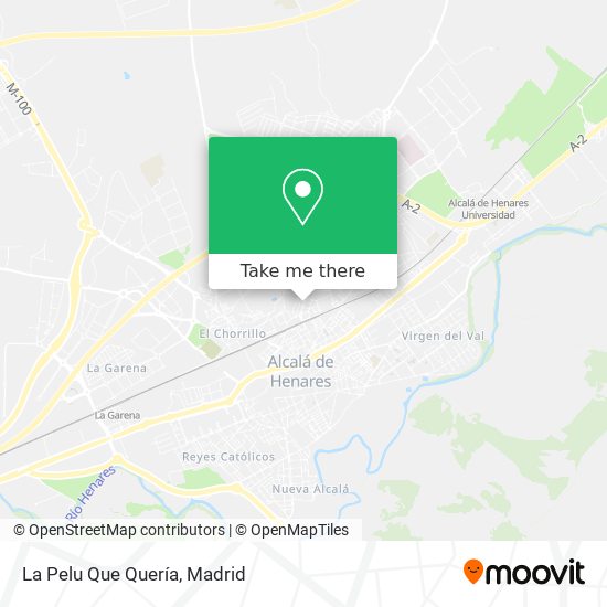 La Pelu Que Quería map