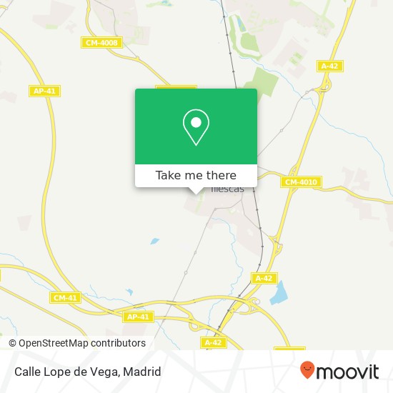 Calle Lope de Vega map