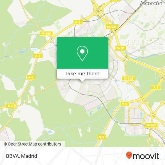 BBVA map