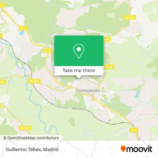 Guillermo Tebes map